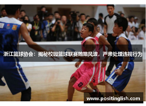 浙江篮球协会：揭秘校园篮球联赛贿赂风波，严肃处理违规行为